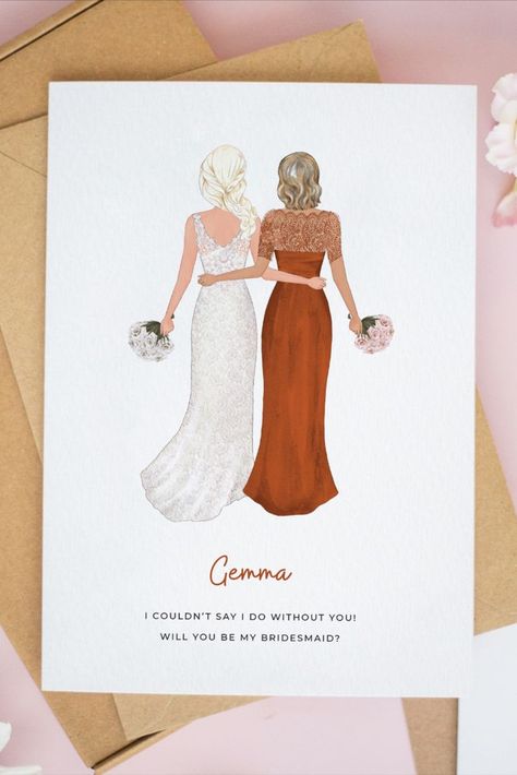 bridesmaid proposal card, will you be my bridesmaid card, thank you for being my bridesmaid card, bridesmaid cards, foxesonboxes Bridesmaid Card, Bridesmaid Proposal Cards, Bridesmaid Cards, Bridesmaids Personalized, Will You Be My Bridesmaid, Be My Bridesmaid, Bridesmaid Proposal, How Can, Wedding Cards