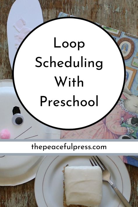 Peaceful Press Preschool, Peaceful Preschool, Homeschooling Toddlers, Loop Schedule, Homeschool Methods, Preschool Freebies, Homeschooling Schedule, Homeschool Nook, Peaceful Press