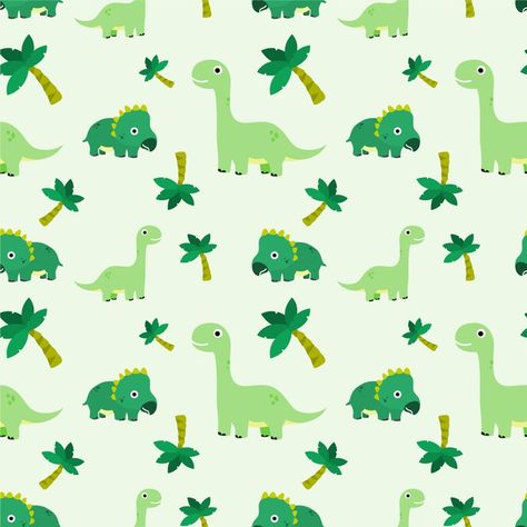 Background Dinosaur, Dinosaur Patterns, Dino Pattern, Tree Cartoon, Dinosaur Prints, Rainbow Cartoon, Dino Print, Dinosaur Wallpaper, Victorian Wallpaper