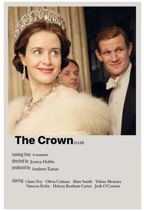 The Crown Polaroid Poster The Crown Polaroid Poster, The Crown Movie Poster, Crown Aesthetic, Polaroid Posters, Posters Minimalist, Movie Card, Film Posters Minimalist, Polaroid Poster, Friends Moments