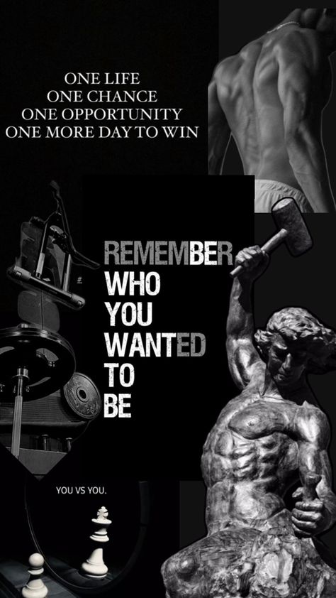 Who do you want to be One Life One Chance Wallpaper, Be A Man Wallpaper, Focus Wallpaper, Grind Mindset, Short Motivational Quotes, Quotes To Brighten Your Day, Gym Wallpaper, Discipline Quotes, Life Advice Quotes Inspiration