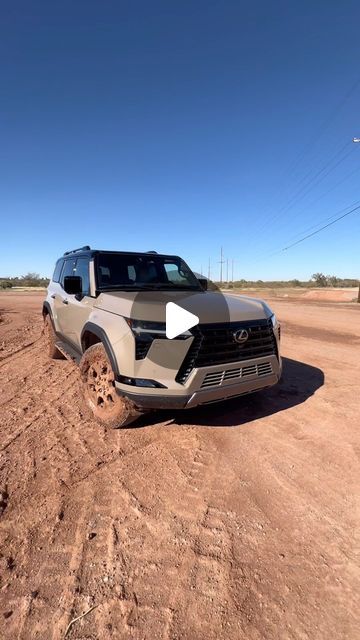 Pushing Pistons on Instagram: "Would you take the 2024 Lexus GX550 over a Defender? Base price is $65k and this overtrail plus costs $69k.  . . . #lexusgx #gx550 #offroadsuv" Gx550 Lexus, Lexus Gx550 Overtrail, Lexus Gx 2024, 2024 Lexus Gx 550, New Lexus Suv, Lexus Gx550, Lexus Suv, New Lexus, Lexus Gx