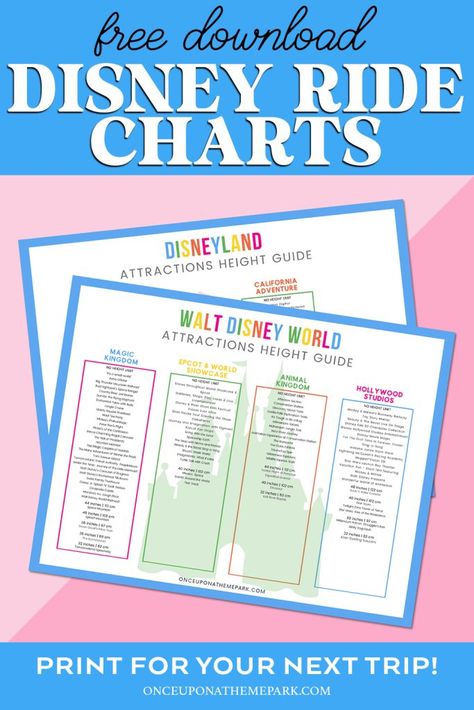 Epcot Height Requirements, Disney Rides By Park 2023, Disney World Height Chart, Disneyland Height Chart, Disney World Park Ride List, Disney World Height Requirements 2024, Disney World Height Requirements 2023, Disney Height Requirements 2023, Hollywood Studios Rides List