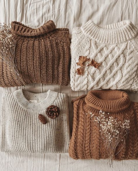 Surfergirl Style, Knit Sweaters, Autumn Cozy, Autumn Aesthetic, Mode Inspo, Autumn Outfit, Mode Vintage, Mode Inspiration, Cozy Fall