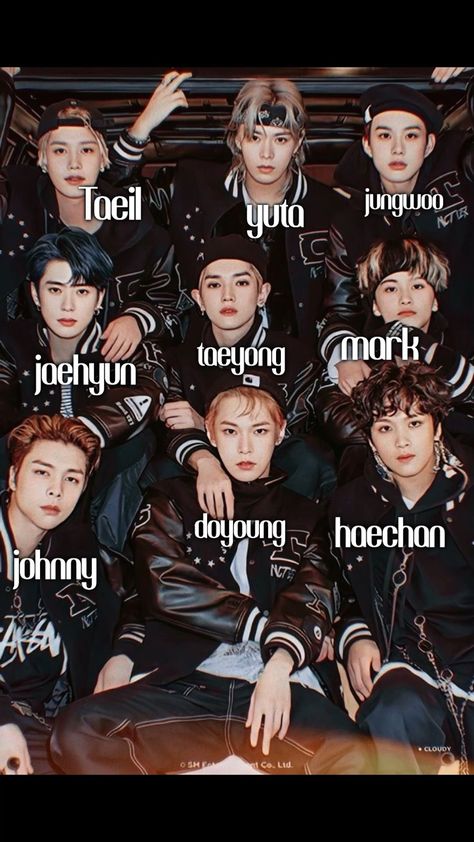 for everyone who’s trying to learn names <3 I’ll do more (127, dream, wayv, u) soon!! Nct 127 Group Photo With Names, Wayv Group Photo With Names, Nct 127 Members, Dream Guide, Nct Group, Pop Posters, Nct Album, From Tiktok, Name Wallpaper