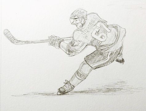 Hockey Player Hockey Poses Drawing, Hockey Drawing Sketches, Ice Hockey Drawing, Hockey Player Drawing, Hockey Poses, Hockey Drawing, Horse English, Movement Drawing, Nhl Wallpaper