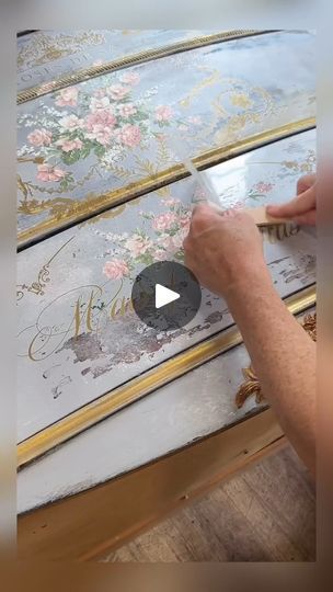 30K views · 538 reactions | Lauradesignsshop Laura NJ  worked wonders with Redesign with Prima products, turning a classic piece into a stunning statement with the Kacha Les Roses Decor Transfer. 🌹✨ #redesignwithprima #kachafurniture | Re·design with Prima | Kane Brown · I Can Feel It (VAVO Remix) Furniture Video, Roses Decor, Diy Furniture Videos, Decor Transfers, Re Design, Kane Brown, Redesign With Prima, Rose Decor, Feel It