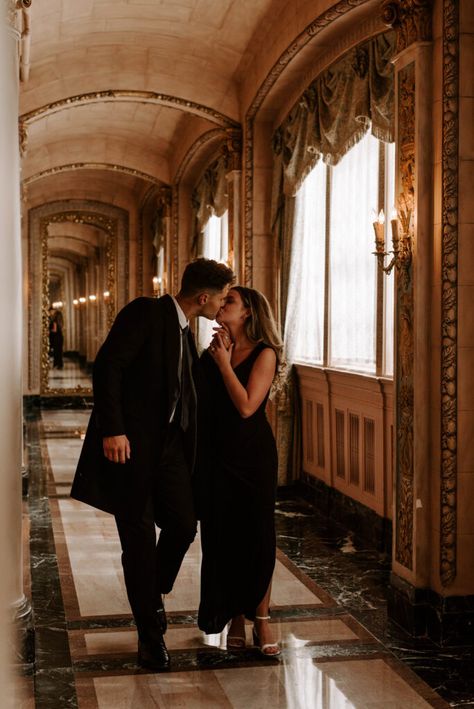 How to Prepare For Your Engagement Photos - morgansheaphotography.com Engagement Black Dress, Black Dress Engagement Photos Classy, Moody Engagement Photos City, Classy Engagement Photoshoot, All Black Engagement Photos, Formal Engagement Photos Classy, Engagement Photos Black Dress, Black Dress Engagement Photos, Moody Engagement Shoot