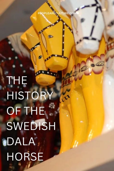 The Swedish Dala Horse, dating back to the 17th century, is an iconic symbol of Swedish culture. Hand-carved and painted, it represents the rich heritage of woodcarving in Dalarna. Discover its captivating history and significance as a beloved symbol of artistry and craftsmanship in Sweden. Dala Horses Swedish, Dala Horse Pattern Free Printable, Swedish Dala Horse Tattoo, Sweden Culture, Swedish Horse, Swedish Culture, Swedish Heritage, Swedish Dala Horse, Nordic Lifestyle