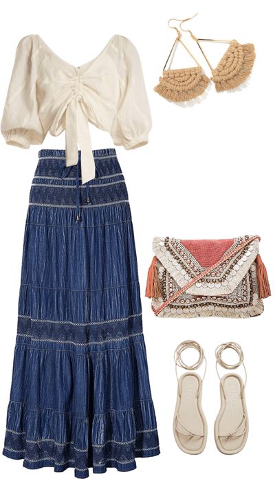 70s Festival Outfit, Earthy Fashion, Look Hippie Chic, Boohoo Style, Boho Festival Outfit, Boho Inspo, 70s Inspired Fashion, Estilo Hippie, Music Festival Outfits