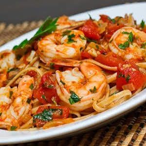 Shrimp Marinara, Pasta And Shrimp, White Wine Sauce Recipes, Pasta With Shrimp, Shrimp Linguine, Resep Pasta, Recipes Shrimp, Restaurant Copycat, Diner Recept