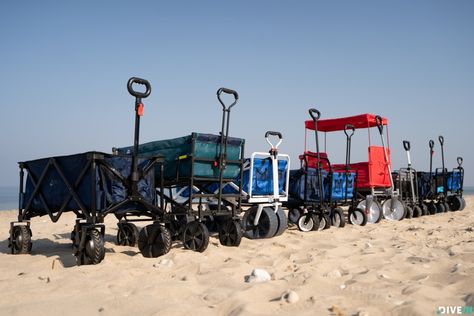 20 Best Beach Wagons & Carts in 2023 | Tested in Sand Beach Wagon Cart, Pull Wagon, Folding Cart, Beach Wagon, Beach Cart, Wagon Cart, Folding Wagon, Radio Flyer, Top 20