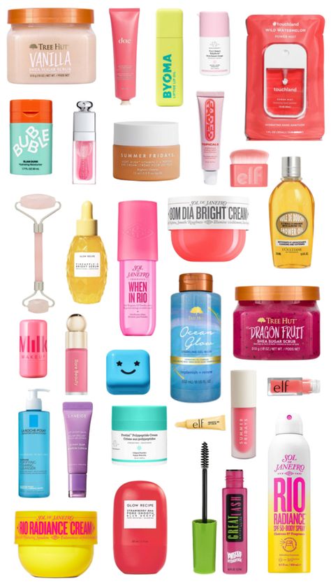 #preppy #skincare #preppyskincare Ulta Skincare, Preppy Skin Care, Preppy Products, Skincare Preppy, Girly Christmas Gifts, Preppy Skincare, Girly Christmas, Sephora Skin Care, Birthday Gifts For Teens