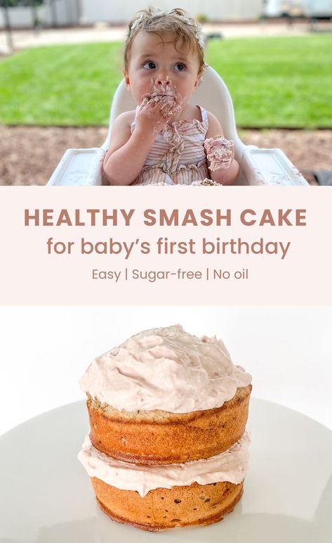 Birthday Muffins, Healthy Smash Cake, Smash Cake Recipes, Baby First Birthday Cake, Baby Cake Smash, Baby's First Birthday, Brownie Desserts, Pure Vanilla, Oreo Dessert