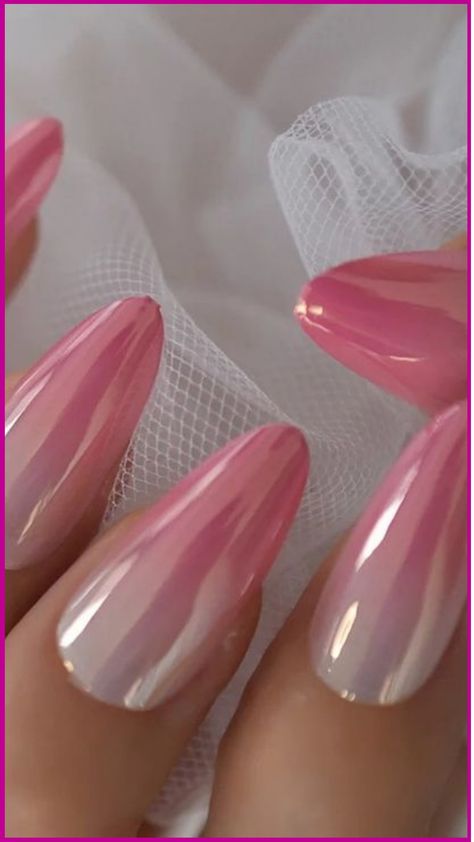 Ombre Pink Nail Ideas 2024 Baby Purple Nails Ideas, Ombre Coral Nails, Pink Baby Boomer Nails, Pink And Purple Ombre Nails, Ombré Pink Nails, Ombre Pink Nails, Coral Ombre Nails, Ombre Nails Pink, Pink And Purple Nails