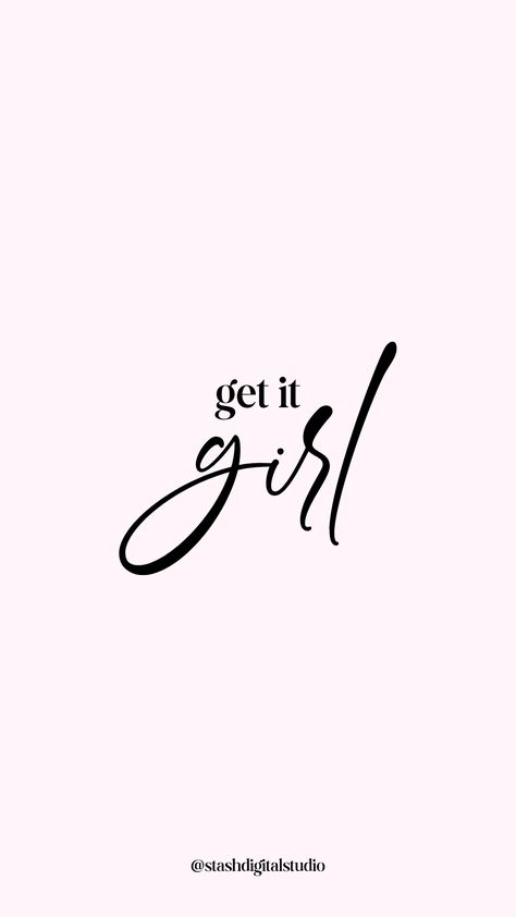 As she tackled each challenge with determination and skill, her friends couldn't help but cheer her on, shouting, "Get it, girl!" #getitgirl #postivequotes #motivationalquotes #bossbabe #girlboss #womenempowerment #wallpaper #iphonewallpaper #mobilewallpaper That Girl Wallpaper, Wallpaper It Girl, Wallpaper Iphonewallpaper, Get It Girl, Manifestation Quotes, It Girl, Girls Dream, Girl Wallpaper, Boss Babe