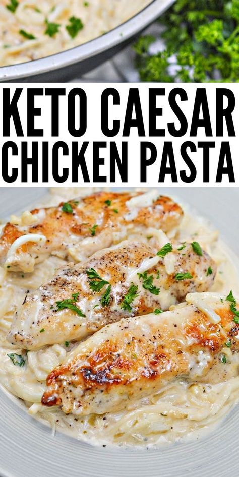 Healthy Pasta Dinner Ideas, Low Carb Comfort Food Dinners, Low Carb Dinners For Family, Easy Low Carb Chicken Recipes, Keto Main Dishes, Low Carb Creamy Chicken, Low Carb Chicken Alfredo, Low Carb Lunch Recipes, Low Carb Low Calorie Recipes