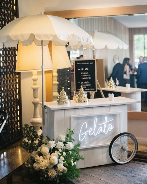 Something Seaside, Something Elegant… a closer look at the details from Nina & Andrew’s wedding at the gorgeous cliff side venue @sergeantsmess in Sydney’s Mosman. Styling @clothandconfettievents Hire @clothandconfettihire Candles @flortdesigns Photography @ataleoftwo.co @bare_productions Venue @sergeantsmess Gelato Cart @thelittlegelatocart ⠀⠀⠀⠀⠀⠀⠀⠀⠀ Looking for a stylist for your Sydney side wedding? Let’s Chat! ⠀⠀⠀⠀⠀⠀⠀⠀⠀ E: hello@clothandconfetti.com W: clothandconfetti.com 🤍 — #... Gelato Station Wedding, Gelato Wedding Bar, Ice Cream Station Wedding, Wedding Ice Cream Cart, Gelato Cart Wedding, Ice Cream Wedding Bar, Ice Cream Cart Wedding, Gelato Wedding, Wedding Ice Cream Bar