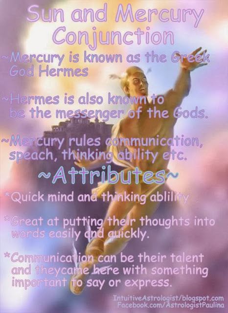 My Mercury is 'combust' :( . I often feel misunderstood in communication leading me to have developed an over emphasis on being exceptionally specific and direct to avoid the combust confusion. Often mistaken for bluntness or tactlessness. The sun literally swallows my Mercury. Sun Conjunct Mercury, Mercury In Leo, Capricorn Mercury, Astrology Aspects, Astro Chart, Astrology Numerology, Astrology Facts, Natal Charts, Great Words