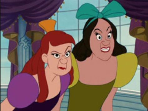 I got: The Evil Stepsisters (Cinderella)! Which Menacing Disney Duo Are You And Your BFF? Sims Disney, Cinderella Stepsisters, Drizella Tremaine, Anastasia And Drizella, Iconic Duos, Cinderella 1950, Disney Duos, Cinderella Characters, Disney Moments