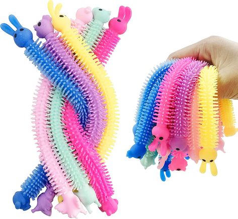 24 Pack Easter Stretchy Strings Sensory Toys Pack with Rabbit Chick,Great for Kids Students Stress Relief Easter Basket Stuffers (Easter) School Easter Party, School Party Favors, Easter Party Favor, Boy Party Favors, Easter Basket Stuffers, Easter Toys, Toddler Easter, Easter Gifts For Kids, Easter Basket Stuffer