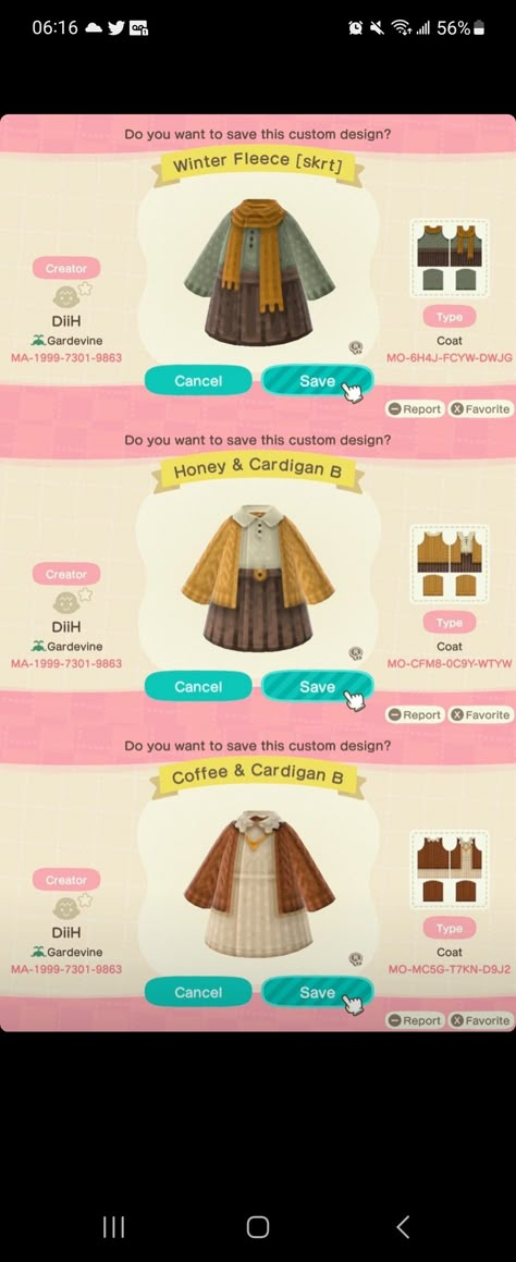 Acnh Cozy Design Codes, Animal Crossing Thanksgiving Clothes, Animal Crossing Fox Design, Acnh Autumn Clothes Codes, Acnh Cottagecore Island Tune, Acnh Clothes Shop Ideas Hhp, Face Paint Acnh Codes, Anch Fall Outfits Codes, Animal Crossing Design Codes Clothes Fall