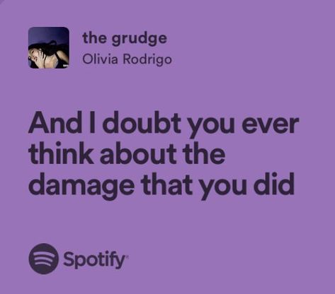 the grudge - olivia rodrigo The Grudge Olivia Rodrigo, Olivia Rodrigo Lyrics, Guts Olivia Rodrigo, Olivia Rodrigo Aesthetic, Olivia Lyrics, Songs That Describe Me, Relatable Lyrics, The Grudge, Mashup Music