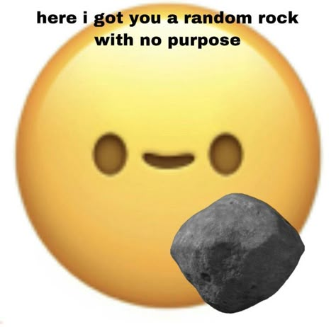 I Know What You Are Reaction Pic, Silly Things To Send To Your Friends, I Got You A, Rock Meme, I Got U, Because I Love You, Cute Messages, Reaction Images, Wholesome Memes