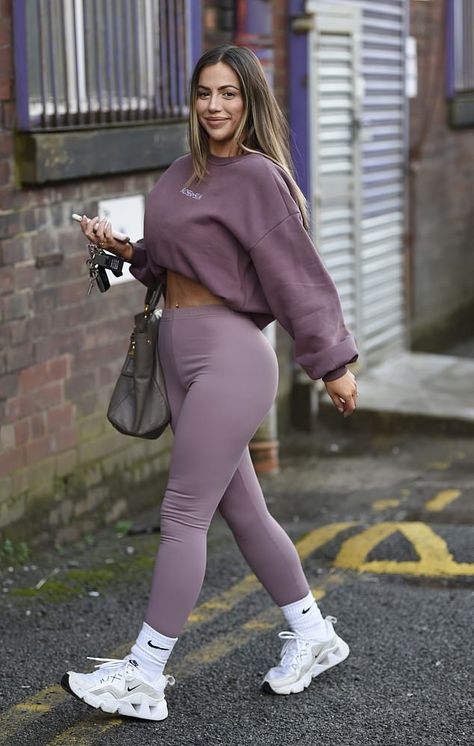 White Nike Socks, Holly Hagan, Ibiza Clubs, Charlotte Crosby, Sports Girl, Geordie Shore, Prom Dress Inspiration, Sport Chic, Dress Inspiration