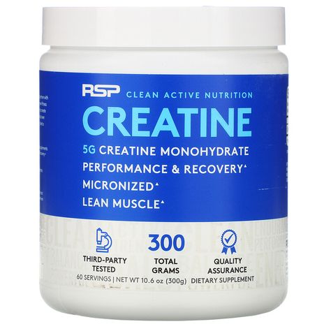 Clean Active Nutrition 5 g Creatine Monohydrate Performance & Recovery Micronized Lean Muscle Third-Party Tested 300 Total Grams Quality Assurance 60 Servings Dietary Supplement Health And Fitness Goals, Creatine Monohydrate, Fitness Program, Supplements For Women, Sports Supplements, Muscle Growth, Lean Muscle, Sports Nutrition, Gain Muscle