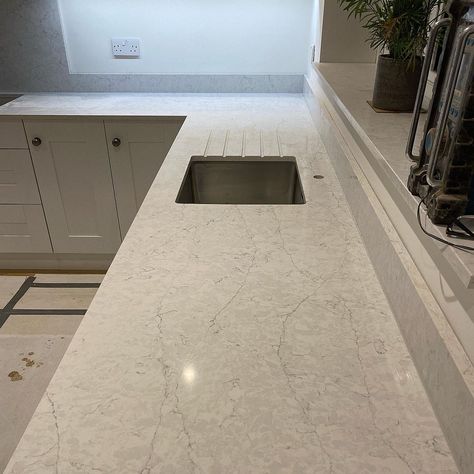 Quartz Worktops Essex on Instagram: “20mm Silestone Pearl Jasmine 👌#silestonepearljasmine #quartzworktops #quartzworktopsessex” Silestone Pearl Jasmine Countertops, Pearl Jasmine Quartz Countertops, Silestone Pearl Jasmine, Silestone Kitchen, Quartz Worktop, Kitchen Design Countertops, Kitchen 2023, Quartz Worktops, Kitchen Board