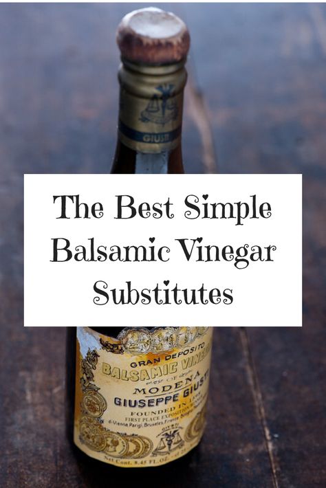 Diy Balsamic Vinegar, Substitute For Balsamic Vinegar, Balsamic Vinegar Substitute, Basalmic Vinegar, Best Balsamic Vinegar, Balsamic Vinegarette, Balsamic Vinegar Recipes, Vinegar Chicken, Balsamic Vinegar Chicken