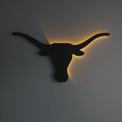 Ready for an epic shopping spree? Texas Longhorns | Collegiate Led Wall Sign, at a mind-blowing price of $59.00 Don't wait! Texas Wall Decor, Texas Signs, Longhorns Football, Texas Longhorn, Steel Art, Texas Longhorns, City House, City Maps, Farmhouse Signs