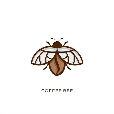 Cafe Graphics, Diy Cold Brew Coffee, Bug Logo, Top Graphic Designers, Coffee Graphics, Coffee Creative, Badges Ideas, Cafe Designs, Coffee Brands