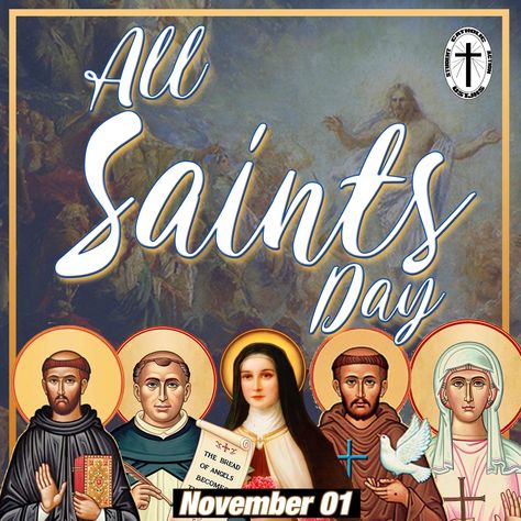 All Saints Day Pubmat, All Saints Day Poster, All Saints Day Images, All Saints Day Prayer, Gods Mythology, Catholic Feast Days, Liturgical Calendar, Saint Feast Days, Mother Mary Pictures