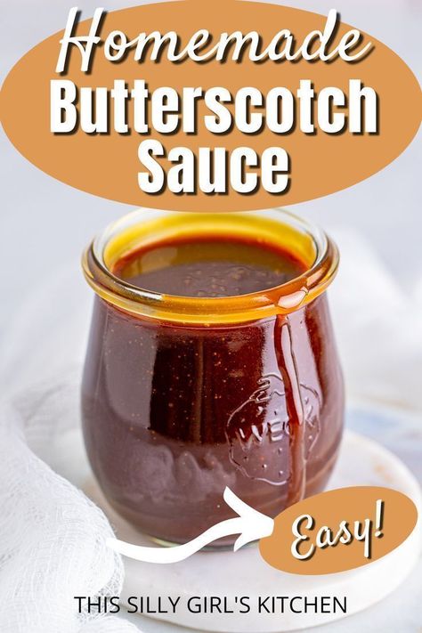 butterscotch sauce Butterscotch Sauce Recipe, Butterscotch Sauce Recipes, Homemade Butterscotch, Homemade Hot Fudge, Butterscotch Sauce, Make From Scratch, Yummy Desserts Easy, Scrumptious Desserts, Homemade Sauce