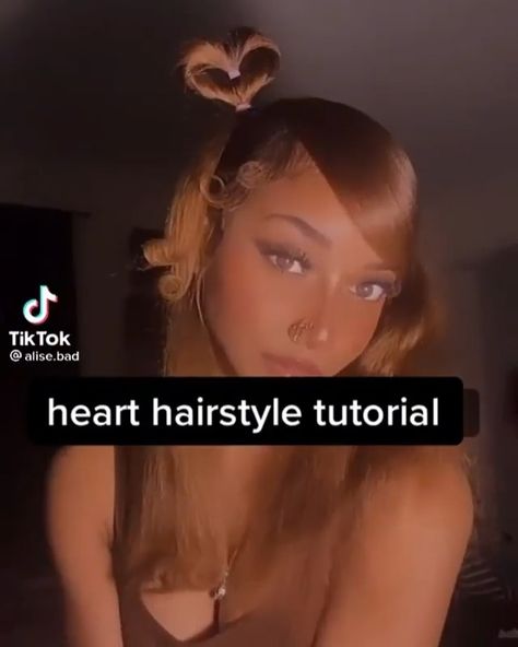 Valentines Hairstyles, Heart Braid, Valentine Hair, Instagram Heart, Cute Curly Hairstyles, Braid Hairstyle, Tag Friends, Curly Hair Styles Easy, Hairdos For Curly Hair