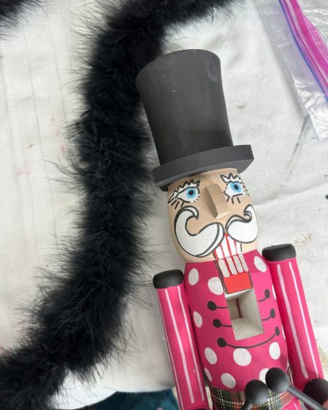 Unleash your creativity with our DIY hand-painted nutcracker tutorial. Meet Kirk & Kyle, the dynamic wooden duo that will add holiday cheer to your decor! Nutcracker Makeover, Hand Painted Nutcracker, Painted Nutcracker, Best Primer, Sharpie Marker, Pot Set, Unusual Things, The Nutcracker, Tea Pot Set