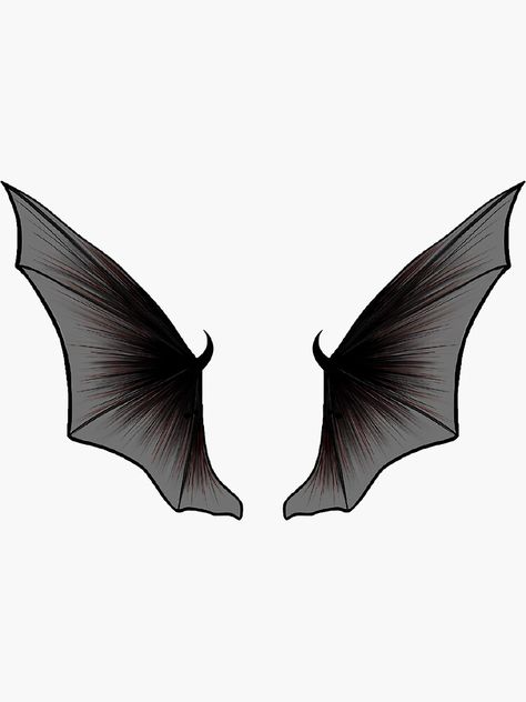 "Illyrian Wings " Sticker for Sale by StarlightByM Illyrian Wings, Sarah J Maas, Fantasy Dress, Bat Wings, Glossier Stickers, Transparent Stickers, Sticker Design, Vinyl Sticker, Vinyl