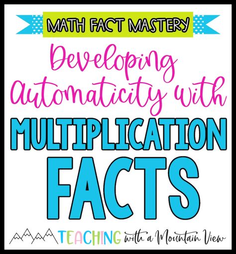 Mastering Multiplication Facts, Multiplication Math Facts, Multiplication Facts Songs, How To Teach Multiplication Facts, How To Teach Math Facts, Math Fact Fluency Multiplication, Multiplication Games With Cards, Multiplication Facts Party, Memorize Multiplication Facts