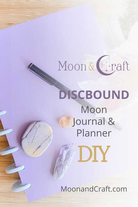 Discover the joy of DIY with our moon journal and planner printables. Customize your astrology-inspired journal and embrace lunar cycles. Start crafting at www.moonandcraft.com/ Diy Moon, Journal And Planner, Divider Tabs, Moon Rituals, Moon Crafts, Discbound Planner, Moon Journal, Planner Tips, Lunar Cycle