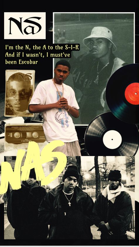 Nas Illmatic Wallpaper, Nas Aesthetic, Illmatic Wallpaper, 90s Hiphop Wallpaper, Nas 90s Wallpaper, 90s Rap Album Covers Wallpaper, Nas Wallpaper, Nas Wallpaper 90s, 90s Rap Poster