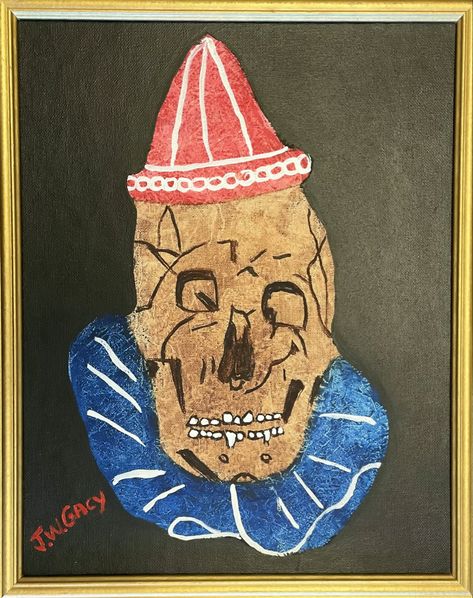 Painting by John Wayne Gacy John Wayne Gacy Art, John Wayne Gacy, John Wayne, Cute Drawings, Google Images, Paintings, Drawings, Art