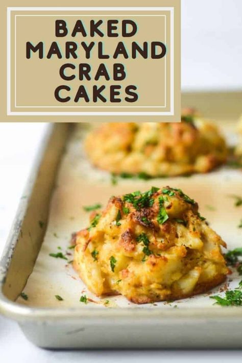 Oven Crab Cakes, Baked Crab Cakes Recipe, Broiled Crab Cakes, Crab Cakes Recipe Best, Jumbo Lump Crab Cakes, Baltimore Crab Cakes, Baked Crab Cakes, Homemade Crab Cakes, Crab Cakes Recipe