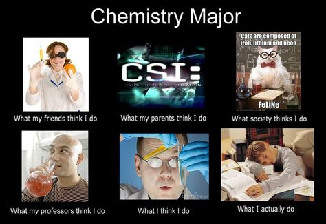 Chemistry humor: expectation vs reality Scientific Jokes, Chem Jokes, Chemistry Memes, Chemistry Major, Chemistry Puns, Chemistry Posters, Science Major, Biology Major, Chemistry Humor