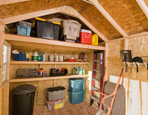 shed organization | The Dos and Don’ts of Shed Organization Shed Organisation, Storage Shed Organization, Shed Organization, Backyard Buildings, Storage Shed Plans, Shed Plan, Backyard Shed, Outdoor Sheds, Wood Shed