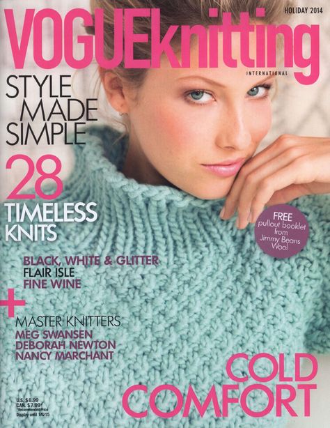 Vogue Knitting Magazine, Knitting Patterns Hats Women, Knitting Patterns Free Sweater, Vogue Knitting, Crochet Magazine, Knitting Magazine, Knitting Books, Crochet Books, Yandex Disk