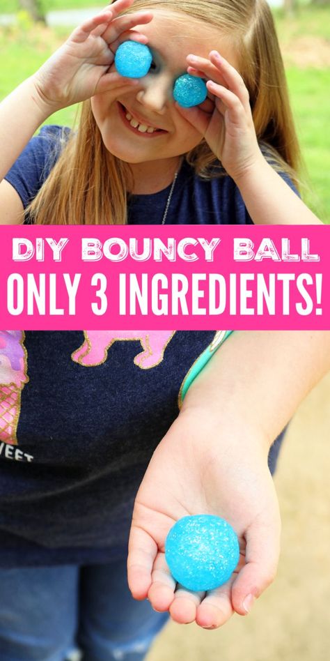 DIY Bouncy Ball for Kids is an easy and fun DIY project for you to make when you are stuck at home. An indoor activity for kids. #Passion4Savings #craft #activity #indoor #bouncyball #borax #Elmerglue #craft #fun Makerspace Activities, Kindergarten Stem, Dollar Diy, Bouncy Ball, Bouncy Balls, Science Activities For Kids, Stuck At Home, Cool Science Experiments, Craft Activity