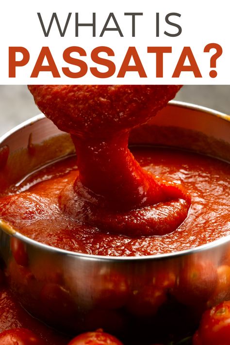 Chicken Passata Recipes, Recipes Using Passata Sauce, What To Do With Tomato Paste, How To Make Passata Sauce, Passata Recipe Dinners, Recipes With Passata Sauce, Homemade Passata Recipe, Tomato Passata Recipe, Tomatoe Sauce Homemade Fresh