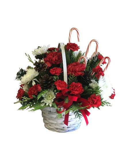 Flowers For Christmas, Xmas Flowers, Holiday Bouquet, Christmas Bouquet, Red And White Flowers, Christmas Flower Arrangements, Christmas Planters, Christmas Floral Arrangements, Holiday Flower